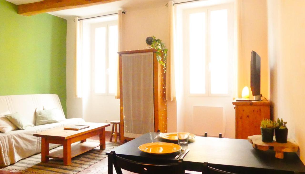 Studio Lironsd'Elle - Coeur Du Village Gréoux-les-Bains Exteriör bild
